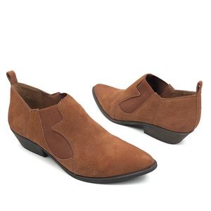 LUCKY BRAND WESTERN ANKLE BOOTIES BOHO SIZE 8.5